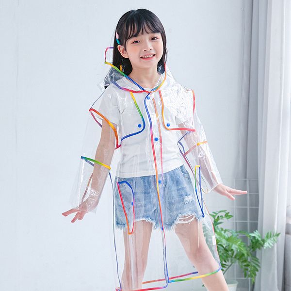 rain gear transparent rainbow colorful edge kids raincoat waterproof eva children windproof rain coat jacket with hood boys girls poncho 230, Red;brown
rain gear transparent rainbow colorful edge kids raincoat waterproof eva children windproof rain coat jacket with hood boys girls poncho 230, Red;brown