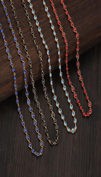 classic design white blue evil eye beads 18k gold plated chain necklace for woman3176309, Silver
classic design white blue evil eye beads 18k gold plated chain necklace for woman3176309, Silver