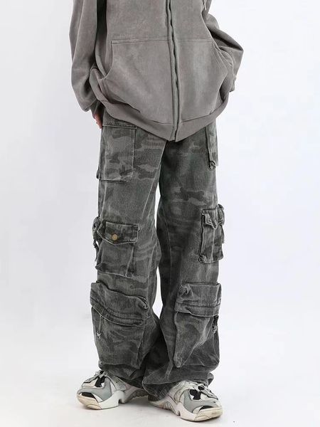 women's jeans kerja saku kamuflase amerika wanita y2k celana terusan kaki lebar jalanan goreng hip hop multi longgar kasual pasangan 23, Blue
women's jeans kerja saku kamuflase amerika wanita y2k celana terusan kaki lebar jalanan goreng hip hop multi longgar kasual pasangan 23, Blue