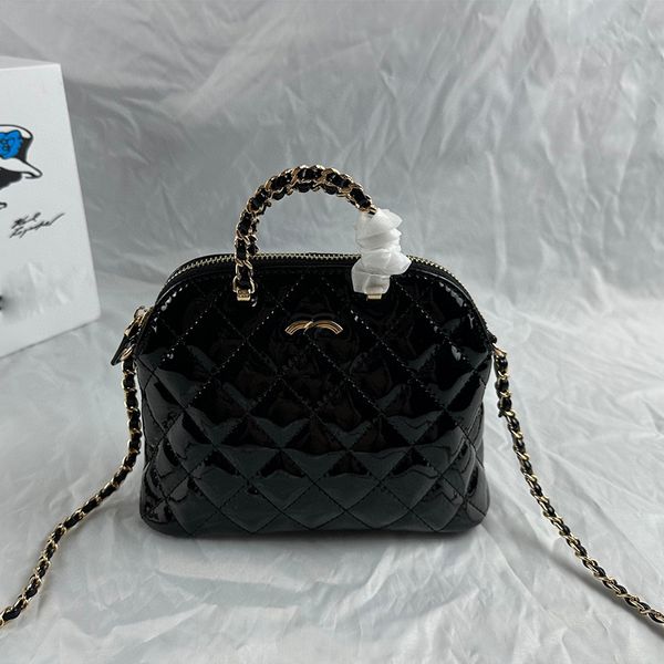 handbag designer bag women luxury crossbody bag mini wallet metal chain patent leather shell bag zipper switch vintage one shoulder women�
handbag designer bag women luxury crossbody bag mini wallet metal chain patent leather shell bag zipper switch vintage one shoulder women�