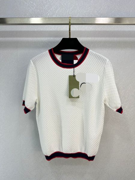 429 2023 runway summer brand same style sweater short sleeve pullover crew neck white black fashion clothes womens weilanv997
429 2023 runway summer brand same style sweater short sleeve pullover crew neck white black fashion clothes womens weilanv997