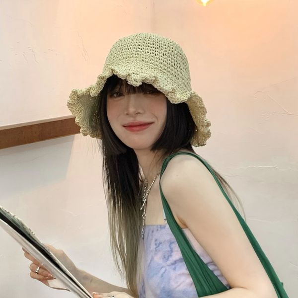 wide brim hats bucket hats fashion womens bucket hat solid colors women hat summer panama straw ladies cap beach sun cap princess girls hat, Blue;gray
wide brim hats bucket hats fashion womens bucket hat solid colors women hat summer panama straw ladies cap beach sun cap princess girls hat, Blue;gray