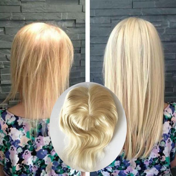 middle part 100 human hair silk base er virgin hairs blonde color 613 silky straight 1305 density for women2642941, Black;brown
middle part 100 human hair silk base er virgin hairs blonde color 613 silky straight 1305 density for women2642941, Black;brown