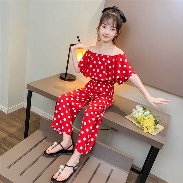 clothing sets 3-12 years girl overalls off-shoulder chiffon teen girls romper polka dot girls jumpsuit sunsuit summer girls clothes outfits, White
clothing sets 3-12 years girl overalls off-shoulder chiffon teen girls romper polka dot girls jumpsuit sunsuit summer girls clothes outfits, White