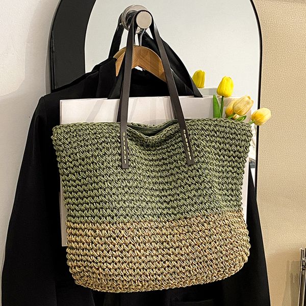evening bags luxury designer straw woven tote summer beach bag casual large capacity handbags boho shoulder for women 230510
evening bags luxury designer straw woven tote summer beach bag casual large capacity handbags boho shoulder for women 230510