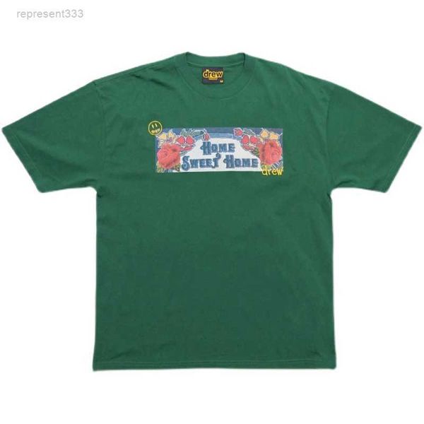 drew shirt fashion brand street face rose embroidery couple loose cotton green short sleeve men's designer t shirt summer 1orx, White;black
drew shirt fashion brand street face rose embroidery couple loose cotton green short sleeve men's designer t shirt summer 1orx, White;black