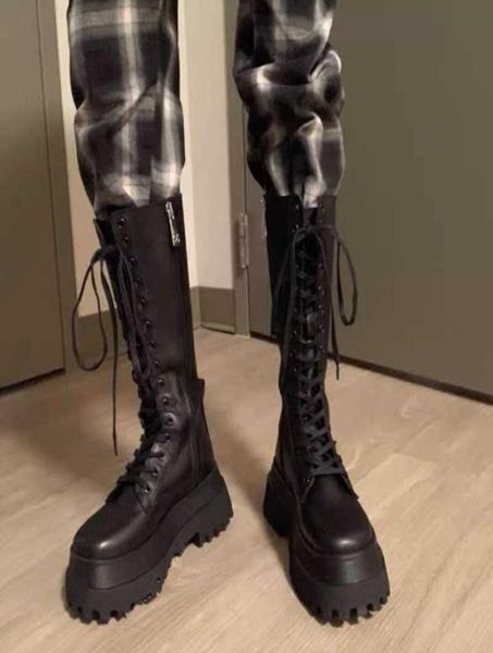 boots rimocy punk chunky platform motorcycle women autumn winter pu leather knee high woman thick sole lace up long botas y22097291356, Black
boots rimocy punk chunky platform motorcycle women autumn winter pu leather knee high woman thick sole lace up long botas y22097291356, Black