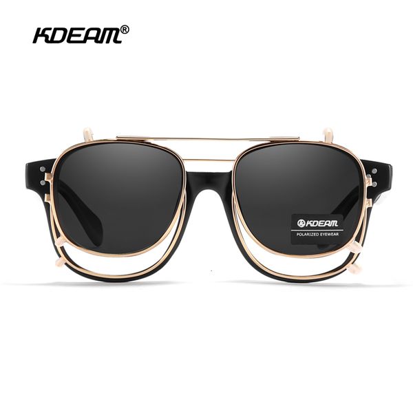 sunglasses kdeam flip type sunglasses polarized steampunk clip on sun glasses removable square shades with hard box kd127 230511, White;black
sunglasses kdeam flip type sunglasses polarized steampunk clip on sun glasses removable square shades with hard box kd127 230511, White;black