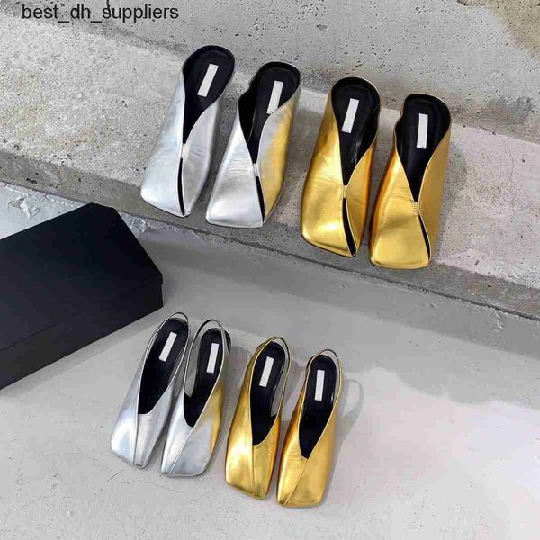 2023 spring new jil square head high heel sander granny shoes gold headed genuine leather half trailer women's jw, Black
2023 spring new jil square head high heel sander granny shoes gold headed genuine leather half trailer women's jw, Black