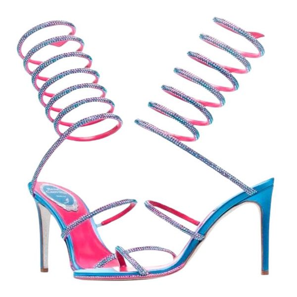 rene caovilla cleo stiletto heels sandals luxurys designers crystal-embellished wraparound sandal heel women shoes dress shoe summer ladies, Black
rene caovilla cleo stiletto heels sandals luxurys designers crystal-embellished wraparound sandal heel women shoes dress shoe summer ladies, Black
