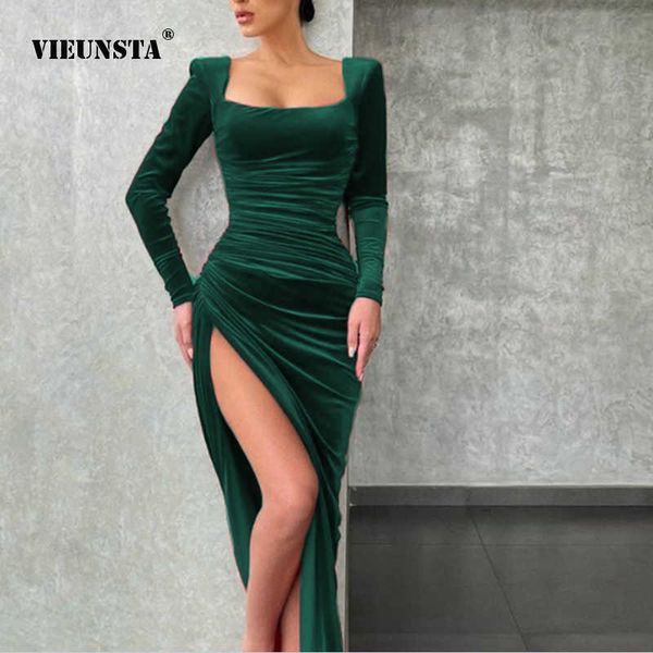 vestido elegant winter lady temperament square neck long sleeve cocktail party evening dress slim irregular pleated dresses 230508, White;black
vestido elegant winter lady temperament square neck long sleeve cocktail party evening dress slim irregular pleated dresses 230508, White;black