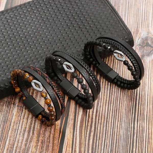 mens bracelet natural stone stainless steel tigereye magnetic buckle leather rhombus, Golden;silver
mens bracelet natural stone stainless steel tigereye magnetic buckle leather rhombus, Golden;silver