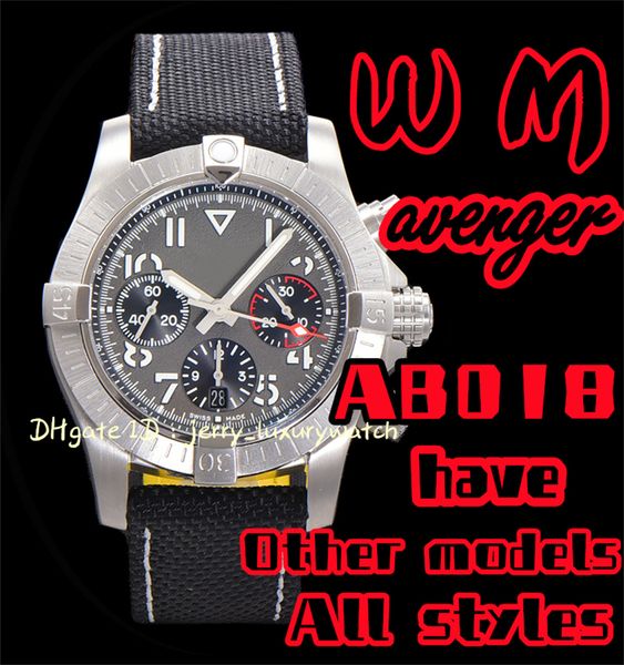 wm ab018 avenger luxury men's watch chronograph 45mm with asia 7750 self-winding mechanical movement diameter 300 meters waterproof.fou, Slivery;brown
wm ab018 avenger luxury men's watch chronograph 45mm with asia 7750 self-winding mechanical movement diameter 300 meters waterproof.fou, Slivery;brown