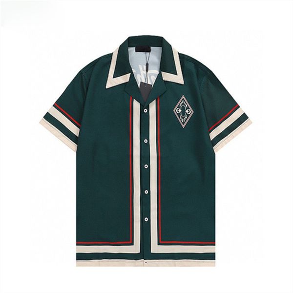 2023 new designer shirts beach shorts mens fashion letter print bowling shirt casual shirts men short sleeve hawaii dress shirt business #02, White;black
2023 new designer shirts beach shorts mens fashion letter print bowling shirt casual shirts men short sleeve hawaii dress shirt business #02, White;black