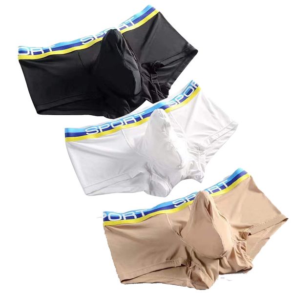 underpants brand 3pcs men's underwear graphene underpants ice silk men boxer u pouch convex shorts moisture absorbent elastic male pant, Black;white
underpants brand 3pcs men's underwear graphene underpants ice silk men boxer u pouch convex shorts moisture absorbent elastic male pant, Black;white