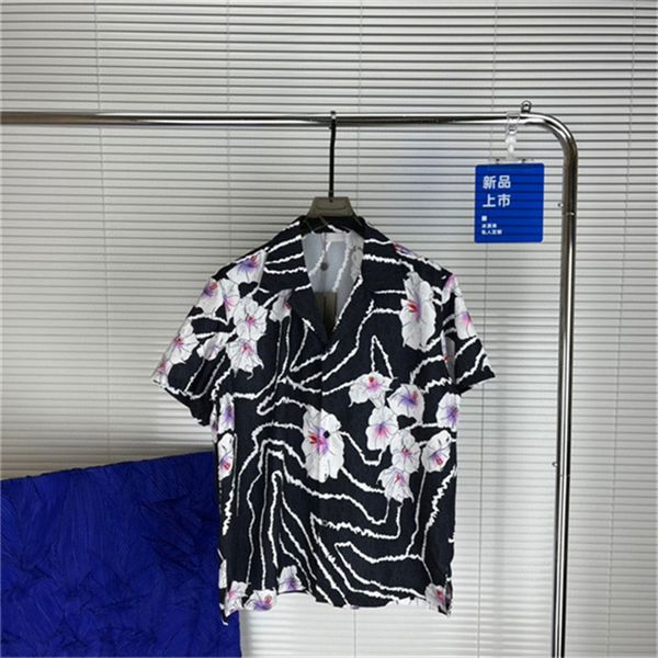 2023 new designer shirts beach shorts mens fashion letter print bowling shirt casual shirts men short sleeve hawaii dress shirt business #01, White;black
2023 new designer shirts beach shorts mens fashion letter print bowling shirt casual shirts men short sleeve hawaii dress shirt business #01, White;black