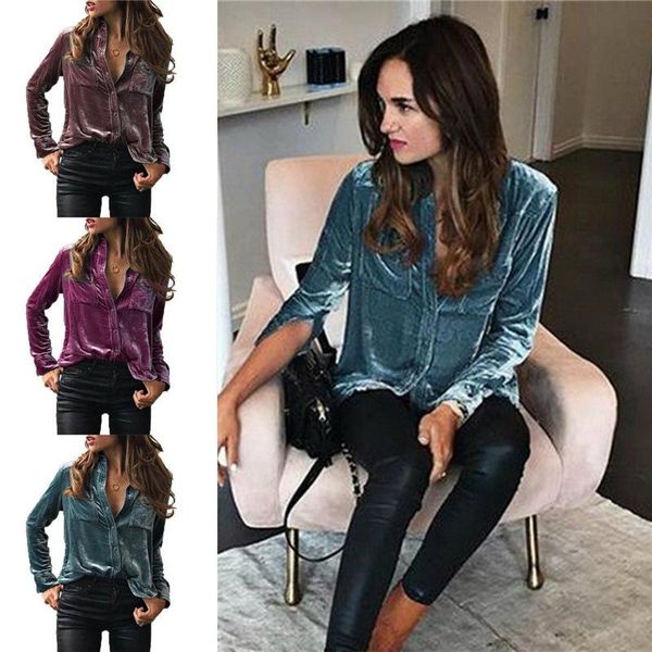 pants 2022 europe and america solid women spring shirt velvet button blouse solid color clothes fashion women autumn, Black
pants 2022 europe and america solid women spring shirt velvet button blouse solid color clothes fashion women autumn, Black