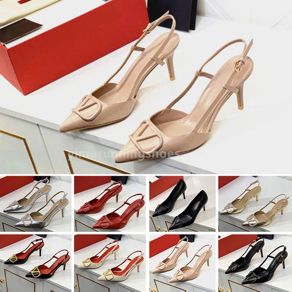 brand sandals for women high heels casual shoes summer classics metal v-buckle thin heel 6cm 8cm 10cm genuine leather shallow women's w, Black
brand sandals for women high heels casual shoes summer classics metal v-buckle thin heel 6cm 8cm 10cm genuine leather shallow women's w, Black