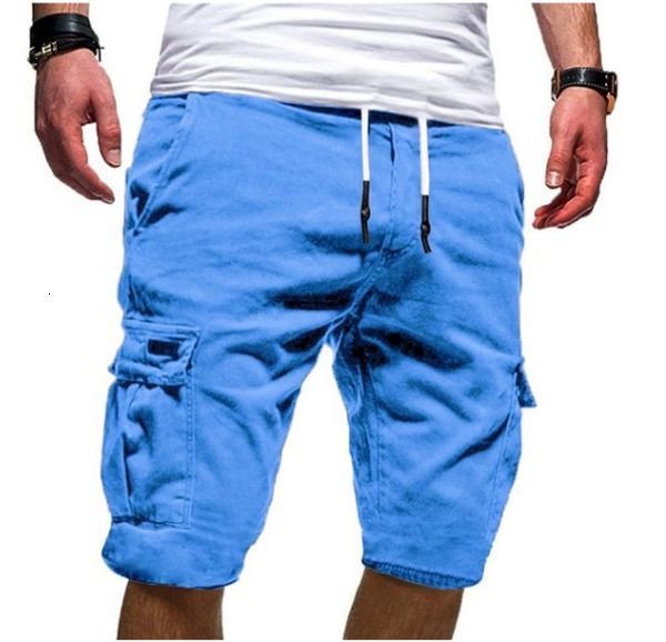 men's shorts summer elastic waist drawstring mens casual multi-pocket capris men's five-piece pants casual shorts 230511, White;black
men's shorts summer elastic waist drawstring mens casual multi-pocket capris men's five-piece pants casual shorts 230511, White;black
