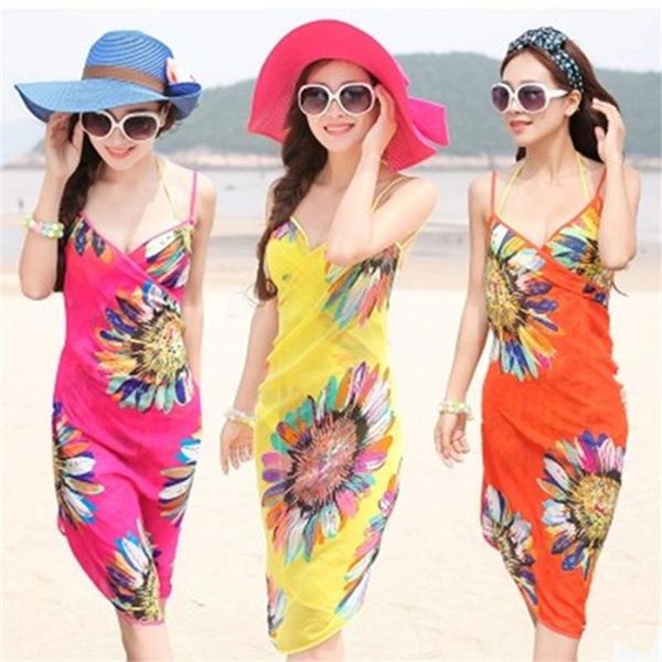 swimwear bohemian dress 2021 women summer beach dress bikini flower printing cover ups swimsuit tunic deep vneck robe beach wear, White;black
swimwear bohemian dress 2021 women summer beach dress bikini flower printing cover ups swimsuit tunic deep vneck robe beach wear, White;black