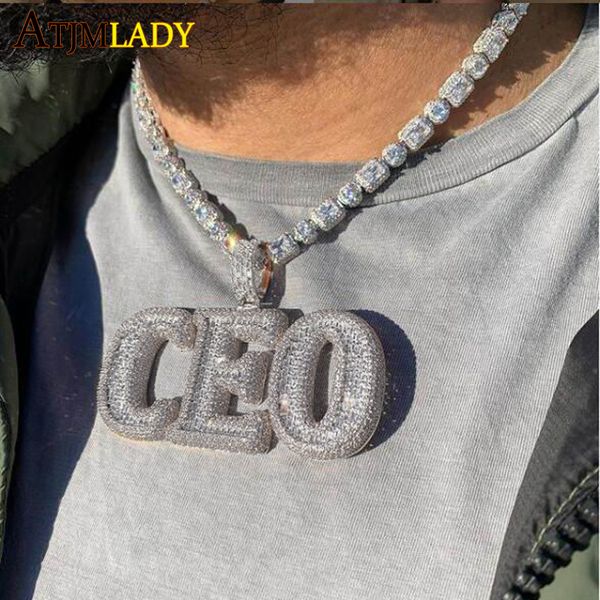 pendant necklaces hip hop fashion cz letter ceo necklace iced out bling 5a cubic zirconia full paved tennis chain for boy men jewelry 230511, Silver
pendant necklaces hip hop fashion cz letter ceo necklace iced out bling 5a cubic zirconia full paved tennis chain for boy men jewelry 230511, Silver