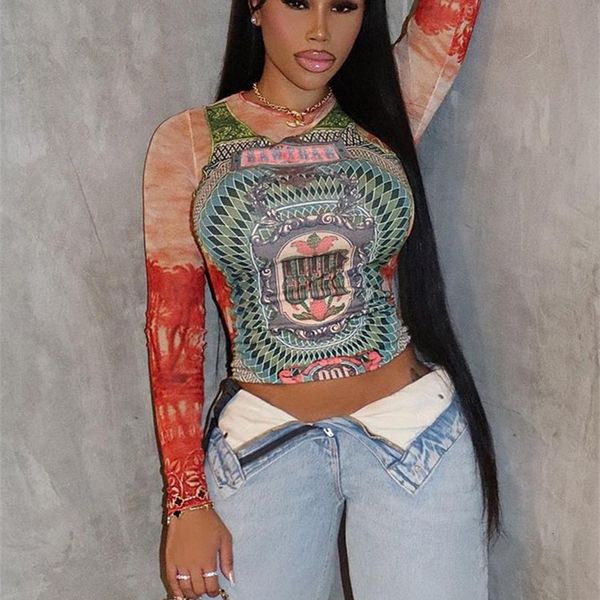 womens tshirt hawthaw women long sleeve graphic mesh see through streetwear t shirts tee autumn clothes wholesale items for business 230510, White
womens tshirt hawthaw women long sleeve graphic mesh see through streetwear t shirts tee autumn clothes wholesale items for business 230510, White