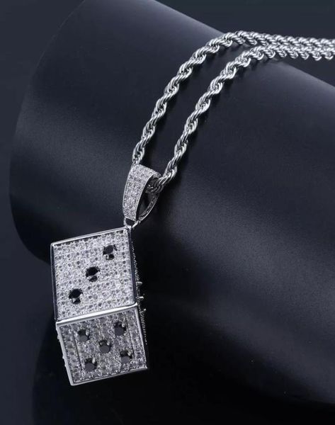 hip hop brass gold silver color iced out micro pave cz square dice pendant necklace charms for men7066710
hip hop brass gold silver color iced out micro pave cz square dice pendant necklace charms for men7066710