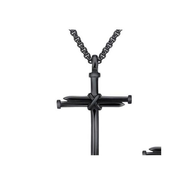 pendant necklaces mens jewelry stainless steel nail and rope cross pendant necklace drop delivery necklaces pendants dhjat1272502, Silver
pendant necklaces mens jewelry stainless steel nail and rope cross pendant necklace drop delivery necklaces pendants dhjat1272502, Silver