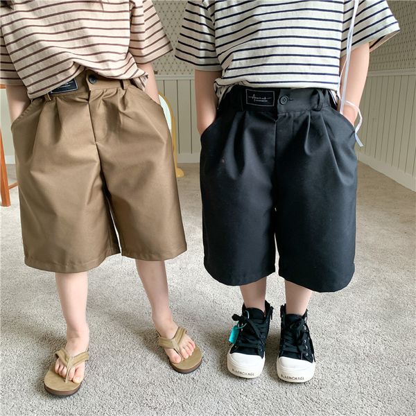 shorts 2023 summer casual children's clothing boys girls fashion suit solid color button up 230510, Black
shorts 2023 summer casual children's clothing boys girls fashion suit solid color button up 230510, Black