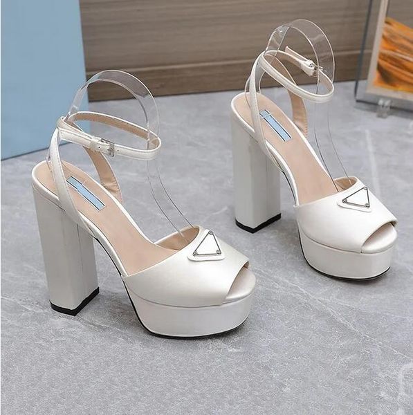 original box satin sandals designer buckle decoration chunky heels womens shoes 13cm high heeled leather sole platform heel roman sandal 35-, Black
original box satin sandals designer buckle decoration chunky heels womens shoes 13cm high heeled leather sole platform heel roman sandal 35-, Black