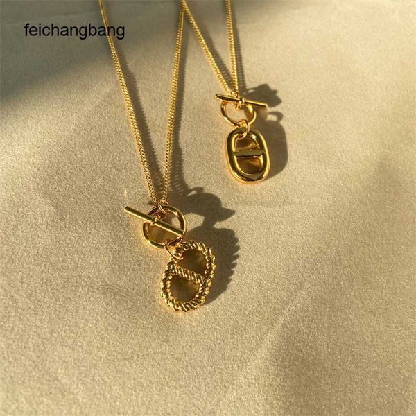 luxury h ermes designer necklace french celi pig nose ot buckle brilliant chain copper plated 18k true gold premium light luxury collar fema, Black
luxury h ermes designer necklace french celi pig nose ot buckle brilliant chain copper plated 18k true gold premium light luxury collar fema, Black
