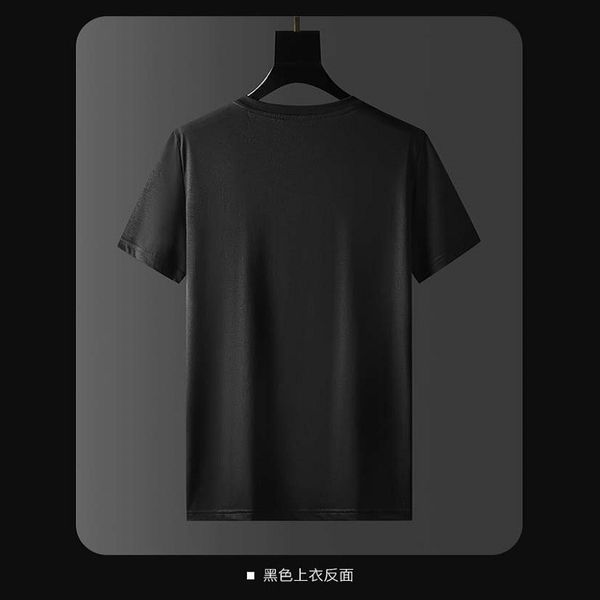 men's t-shirts brand shirts high-end t-shirt men's short sleeve ice silk european station european goods trend net red slim short, White;black
men's t-shirts brand shirts high-end t-shirt men's short sleeve ice silk european station european goods trend net red slim short, White;black