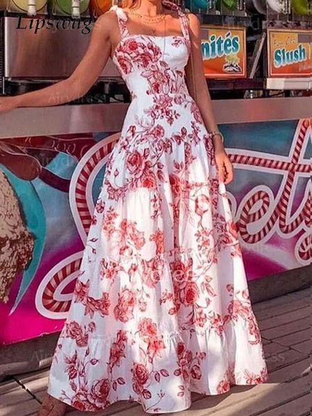 swimwear summer spring floral print loose maxi dress casual tieup straps boho beach dress sleeveless women long party dress coverup, White;black
swimwear summer spring floral print loose maxi dress casual tieup straps boho beach dress sleeveless women long party dress coverup, White;black