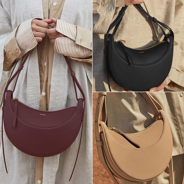 new bag polene exquisite leather half moon bag designer shoulder bag handbag wallet messenger underarm bag
new bag polene exquisite leather half moon bag designer shoulder bag handbag wallet messenger underarm bag