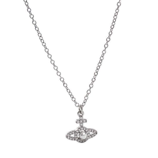 new western empress dowager saturn full diamond zircon clavicle chain fashion and minimalist ins design sense necklace for women, Silver
new western empress dowager saturn full diamond zircon clavicle chain fashion and minimalist ins design sense necklace for women, Silver