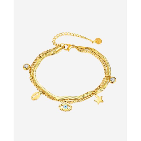 jewelry fashion bracelet retro devils eye accessories wholesale french entry lux personalized female, Golden;silver
jewelry fashion bracelet retro devils eye accessories wholesale french entry lux personalized female, Golden;silver