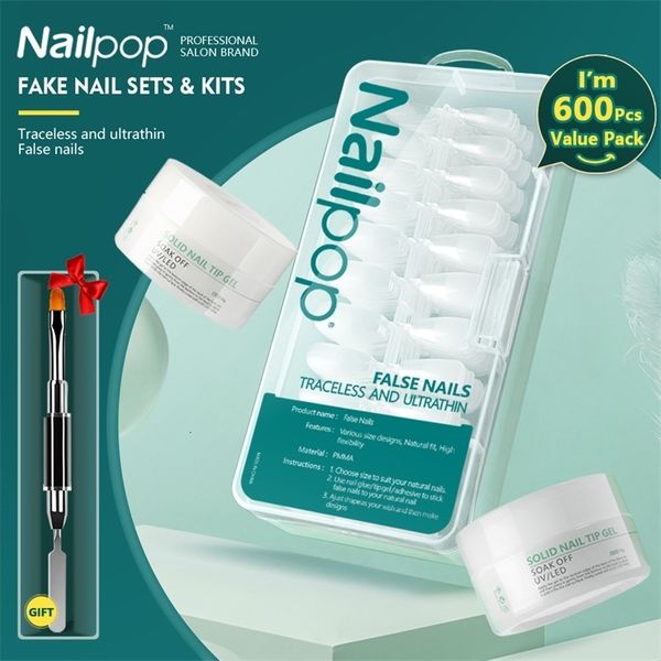 false nails nailpop 600 buah kuku palsu dengan kit lem set buatan akrilik profesional cat solid uv led gel mancure 230510, Red;gold
false nails nailpop 600 buah kuku palsu dengan kit lem set buatan akrilik profesional cat solid uv led gel mancure 230510, Red;gold