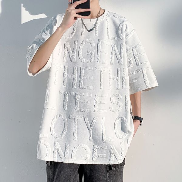 men's polos harajuku style foam printed mens short sleeve t-shirts casual loose oversized tshirt spring summer tee shirts male 230511, White;black
men's polos harajuku style foam printed mens short sleeve t-shirts casual loose oversized tshirt spring summer tee shirts male 230511, White;black
