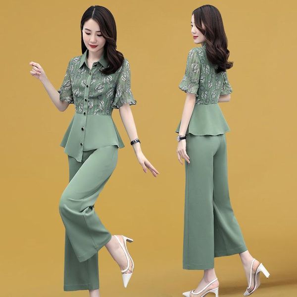 women's two piece pants pantsuits women's clothing sets suit female patchwork print irregular flare sleeve wide leg pants 2 piece, White
women's two piece pants pantsuits women's clothing sets suit female patchwork print irregular flare sleeve wide leg pants 2 piece, White
