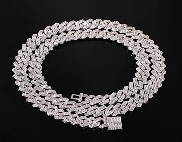 13mm iced cuban link prong chain 14k white gold plated 2 row diamonds necklace cubic zirconia jewelry 1624inch length9856400, Silver
13mm iced cuban link prong chain 14k white gold plated 2 row diamonds necklace cubic zirconia jewelry 1624inch length9856400, Silver