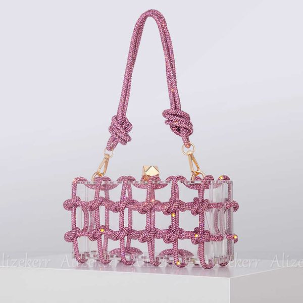 2023 new arrival shoulder bags diamond clear acrylic box evening clutch women new boutique woven knotted rope rhinestone purses and handbags
2023 new arrival shoulder bags diamond clear acrylic box evening clutch women new boutique woven knotted rope rhinestone purses and handbags