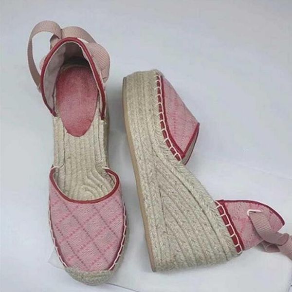 designer women wedge platform sandals espadrille shoes real leather ankle lace-up matelasse espadrille ladies high heel original box, Black
designer women wedge platform sandals espadrille shoes real leather ankle lace-up matelasse espadrille ladies high heel original box, Black