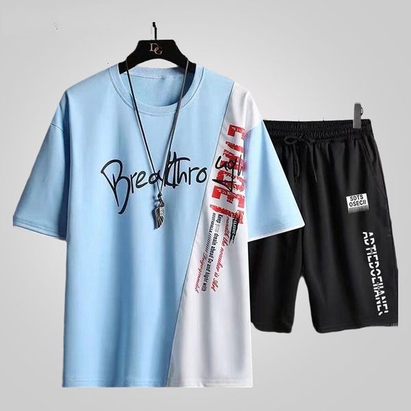 men's tracksuits tracksuit summer t-shirt set men's fashion casual sports short sleeve shorts two piece set loose men clothing sui, Gray
men's tracksuits tracksuit summer t-shirt set men's fashion casual sports short sleeve shorts two piece set loose men clothing sui, Gray
