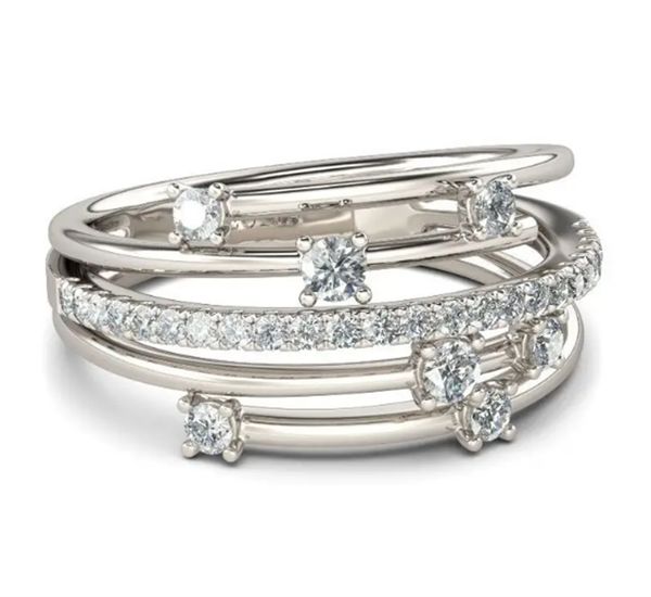 gorgeous 925 silver plated zircon ring - perfect for weddings and eternity jewelry, Golden;silver
gorgeous 925 silver plated zircon ring - perfect for weddings and eternity jewelry, Golden;silver