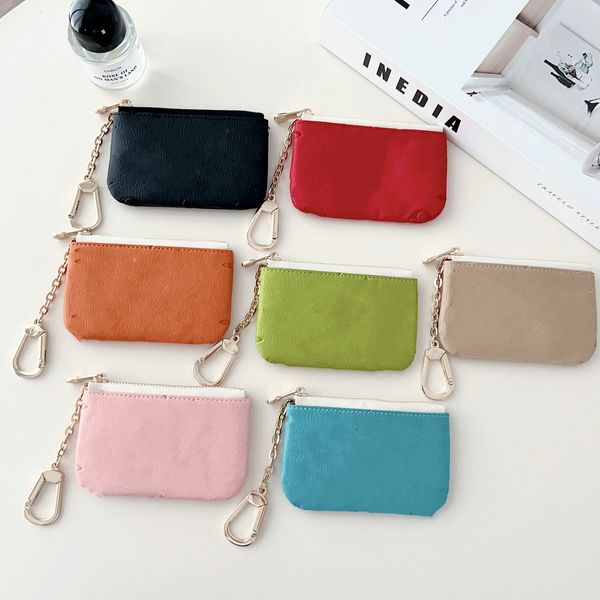 designer key pouch fashion leather purse keyrings mini wallets coin credit card holder 7 color, Silver
designer key pouch fashion leather purse keyrings mini wallets coin credit card holder 7 color, Silver