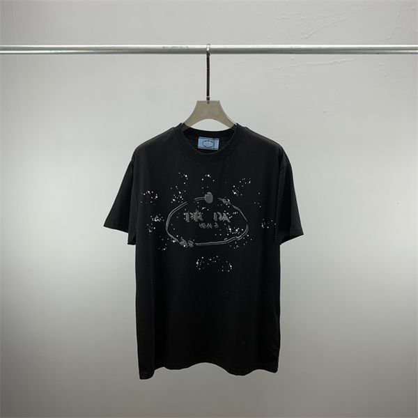 2023 summer new fashion luxury short sleeve t-shirt round neck cotton letter classic short sleeve t-shirt#031, White;black
2023 summer new fashion luxury short sleeve t-shirt round neck cotton letter classic short sleeve t-shirt#031, White;black