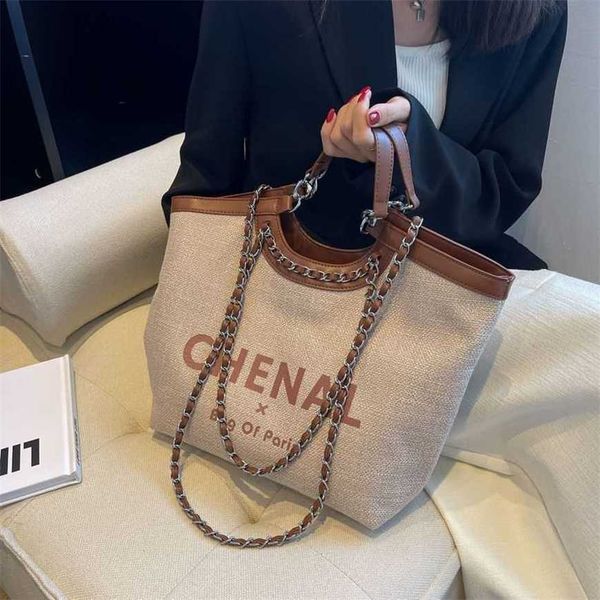 23% off 2023 handbag large capacity women's summer new versatile canvas chain single shoulder fashion portable tote bag
23% off 2023 handbag large capacity women's summer new versatile canvas chain single shoulder fashion portable tote bag