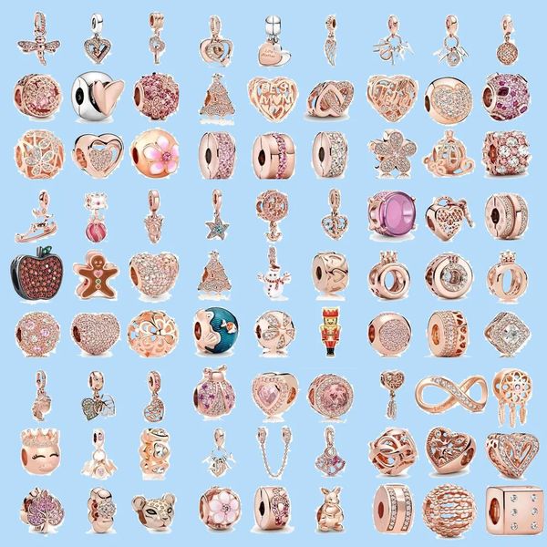 925 sterling silver charms for pandora jewelry beads chain dangle rose gold bead beads original, Black
925 sterling silver charms for pandora jewelry beads chain dangle rose gold bead beads original, Black