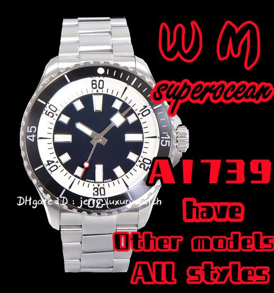 wm a1739 superocean luxury men's watch with swiss 2824 self-winding mechanical movement 44mm diameter 300 meters waterproof.five, Slivery;brown
wm a1739 superocean luxury men's watch with swiss 2824 self-winding mechanical movement 44mm diameter 300 meters waterproof.five, Slivery;brown