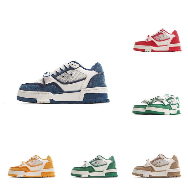 designer flat sneaker virgil trainer casual shoes denim canvas leather abloh white green red blue letter overlays fashion platform baby kids
designer flat sneaker virgil trainer casual shoes denim canvas leather abloh white green red blue letter overlays fashion platform baby kids
